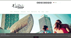 Desktop Screenshot of 360runningbarcelona.com